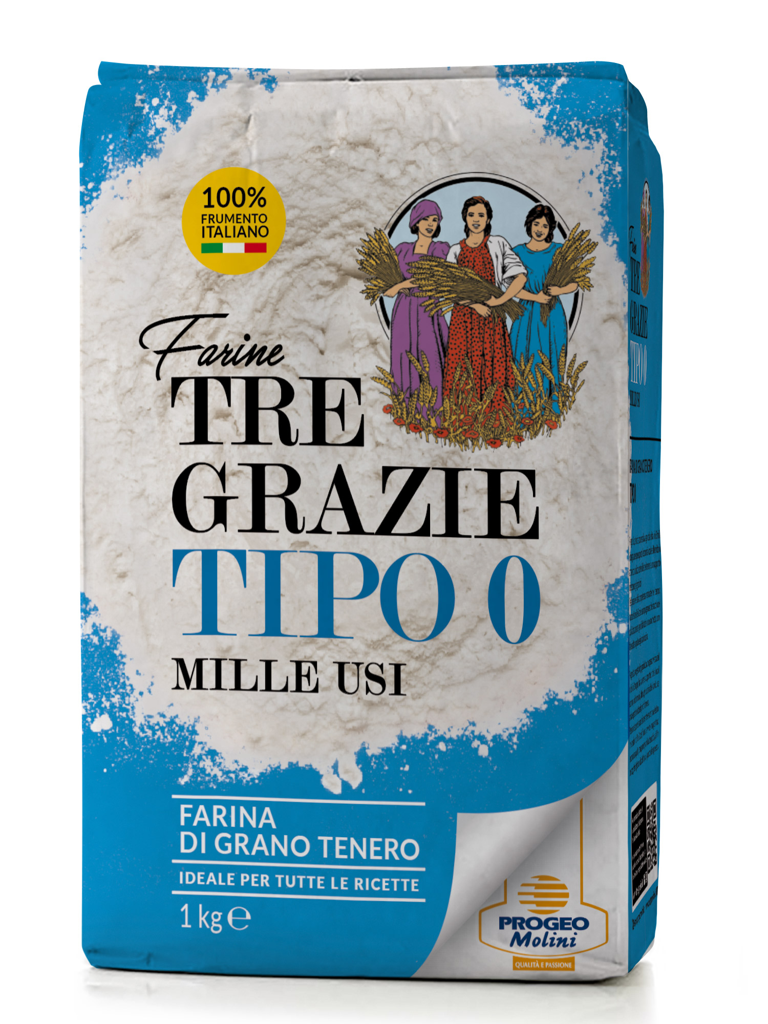 Tipo 0 di grano tenero - 100% frumento italiano