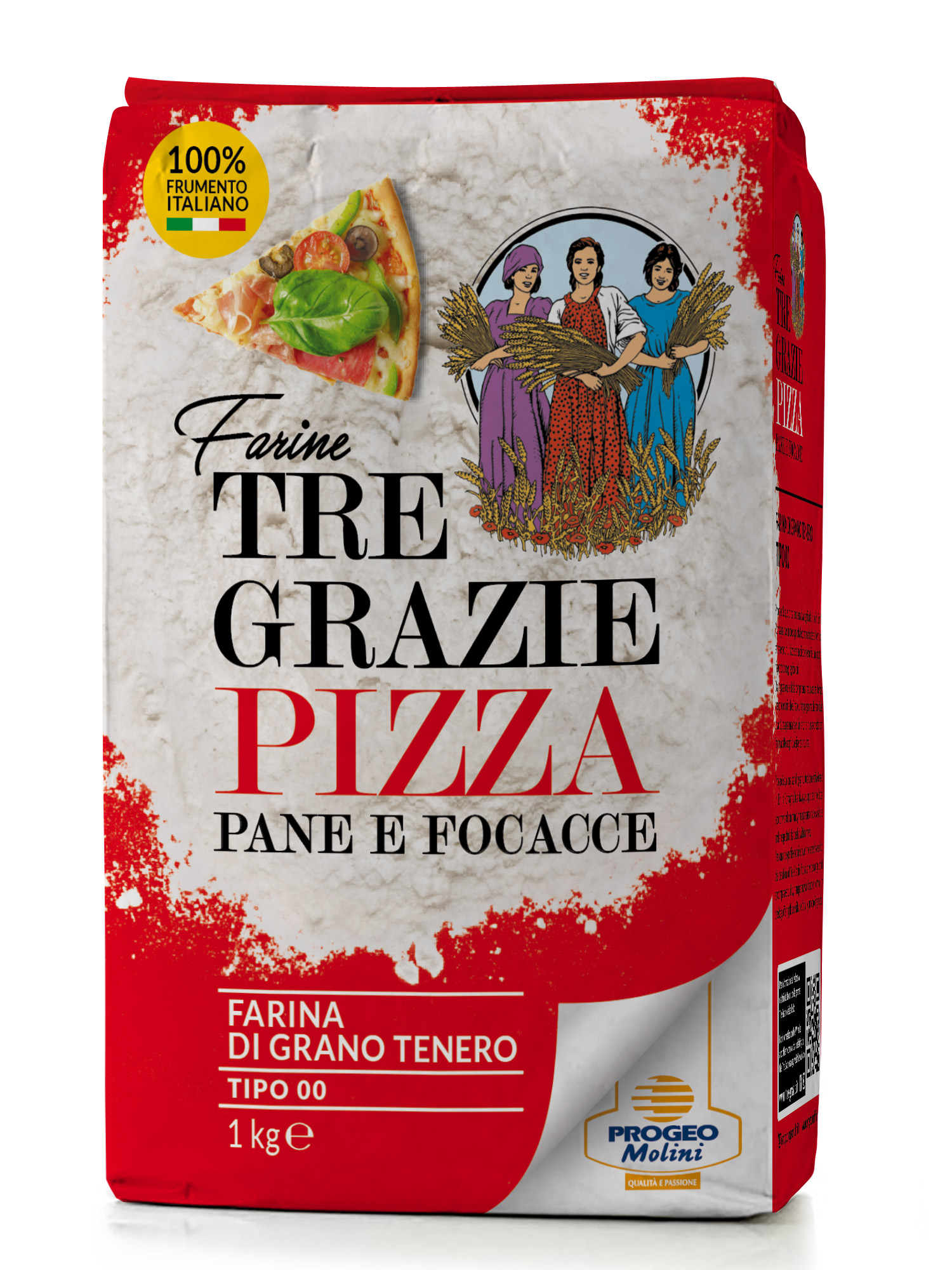 Farina di Grano Tenero Tipo 00 Pizza - 100% Frumento italiano
