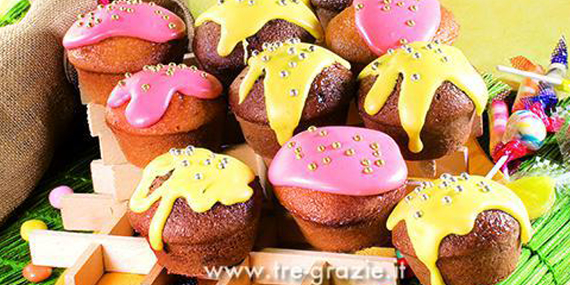 Muffins colorati